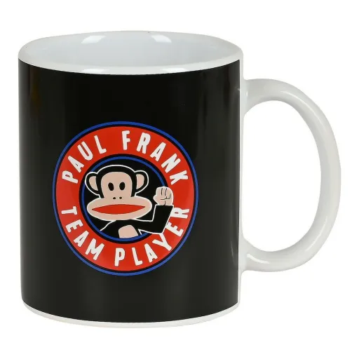 Taza Mug Paul Frank Team Player Cerámica Negro (350 ml)