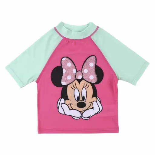 Camiseta de Baño Minnie Mouse Turquesa
