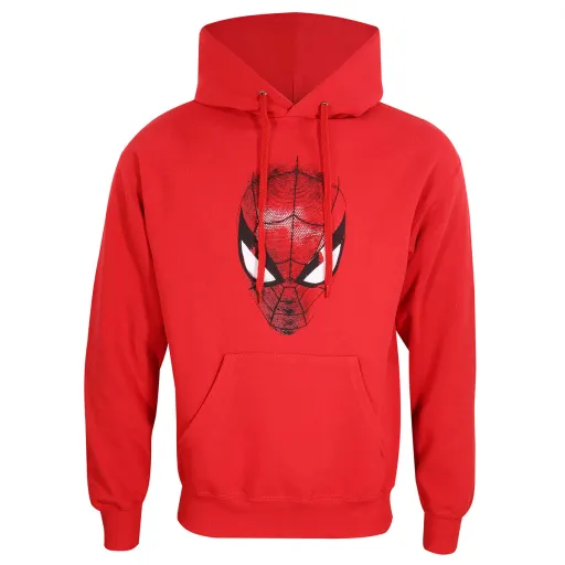 Sudadera Con Capucha Unisex Spider-Man Spider Crest Rojo
