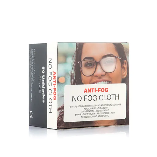 Toallitas Antivaho Para Gafas (Pack de 50)