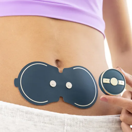 Parches de Recambio Para Masajeador Relajante Menstrual Moonlief InnovaGoods (Pack de 2)