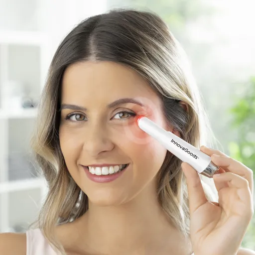 Masajeador de Ojos Antiedad Con Fototerapia, Termoterapia y Vibración Therey InnovaGoods
