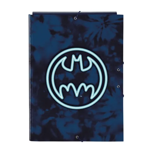 Carpeta Batman Legendary Azul Marino A4