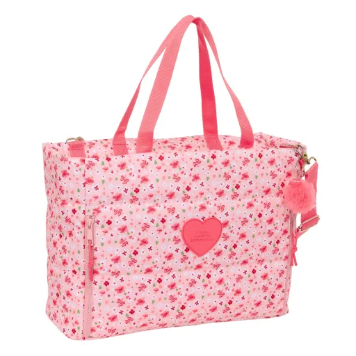 Bolso Vicky Martín Berrocal In Bloom Rosa 40 x 31 x 17 cm