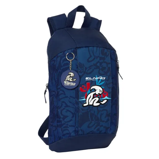 Mochila El Niño Paradise Mini Azul Marino 22 x 39 x 10 cm