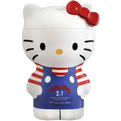 Gel y Champú 2 en 1 Air-Val 400 ml Hello Kitty