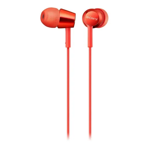 Auriculares Con Micrófono Sony MDR-EX155AP Rojo