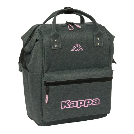 Mochila Para Portátil Kappa Silver Pink Gris 27 x 40 x 19 cm