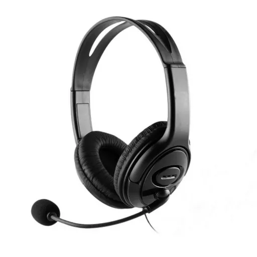 Auriculares Con Micrófono CoolBox Coolchat U1 Negro