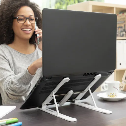 Soporte Plegable y Regulable Para Portátil Flappot InnovaGoods