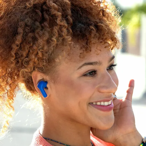 Auriculares Wirelesss Con Estuche de Carga Blue InnovaGoods