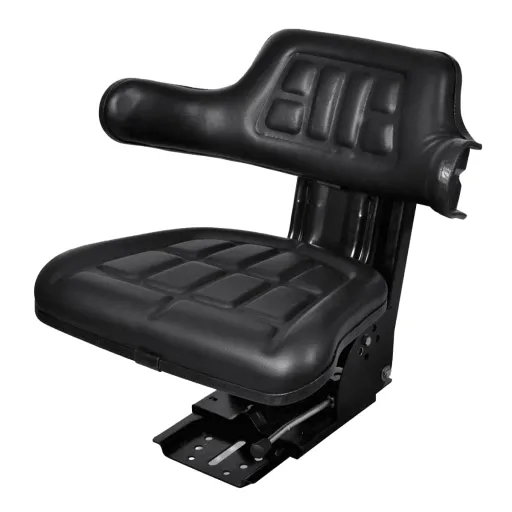 Asiento de Tractor Con Suspensión Negro