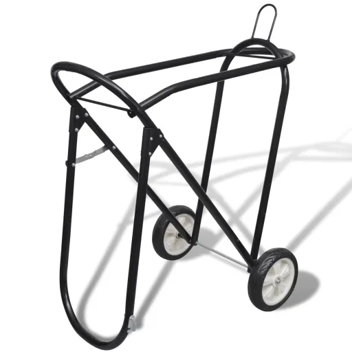 Soporte Metálico y Plegable Para Silla de Montar a Caballo