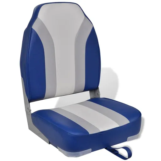 Asiento Plegable de Barco Con Respaldo Alto