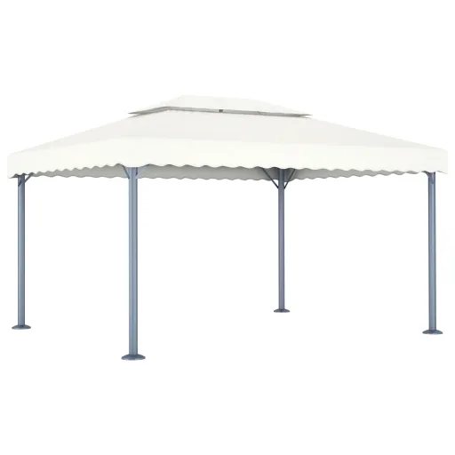 Cenador Color Crema Aluminio 400x300 cm