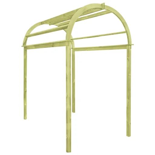 Arco Enrejado de Madera de Pino Impregnada 125x150x235 cm