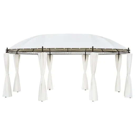 Cenador Blanco Crema 530x350x265 cm