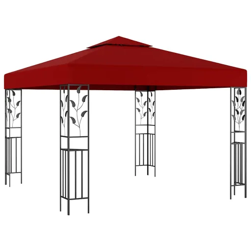 Cenador Color Vino Tinto 3x3 m