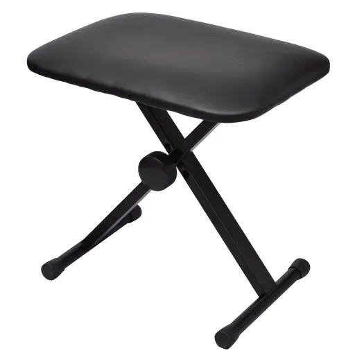 Taburete Para Teclado y Piano Plegable