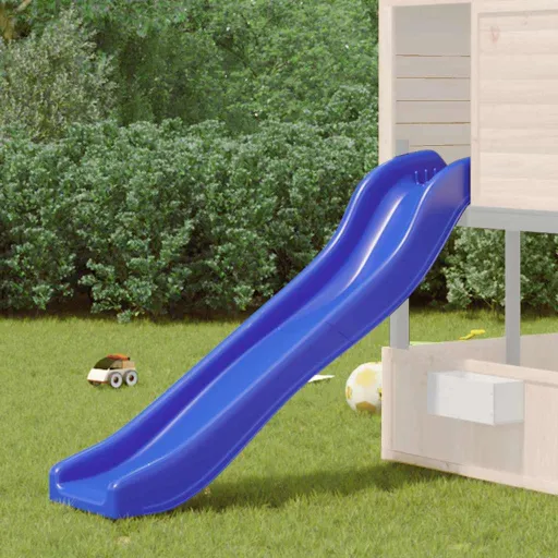 Tobogán Infantil Polipropileno Azul 175x38x23 cm
