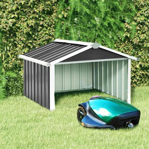Cobertizo Para Cortacésped Acero Galvanizado 92x97x63 cm