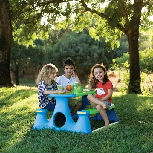 Mesa de Pícnic Para Niños Polipropileno 89,5x84,5x48 cm