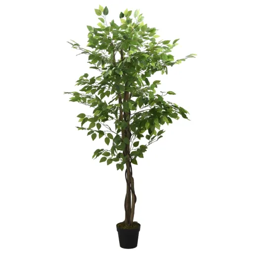 Ficus Artificial Con 378 Hojas Verde 80 cm