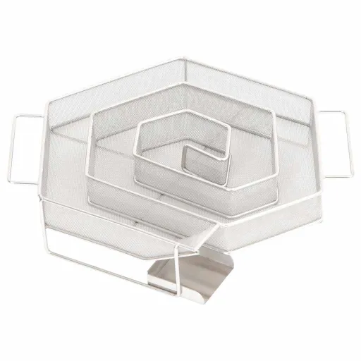 Generador de Humo Frío Redondo 6 Lados Acero Inoxidable 22,5 cm
