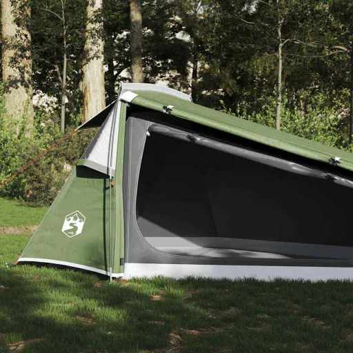 Tienda de Campaña Túnel Para 2 Personas Impermeable Verde