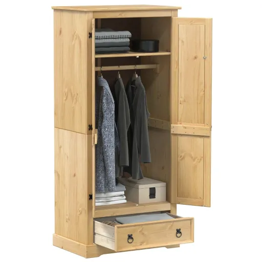 Armario Corona Madera Maciza de Pino 76x50x170 cm