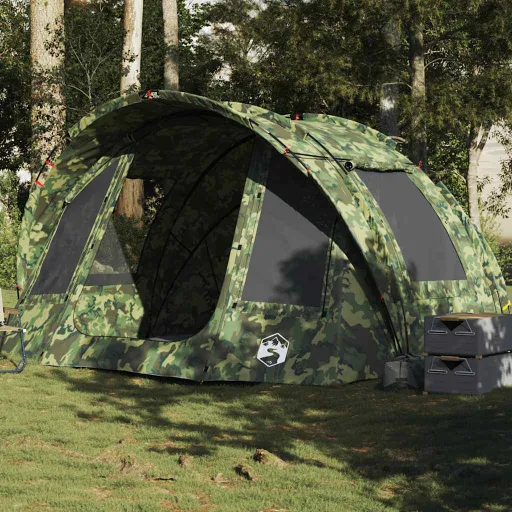 Tienda de Pesca Para 2 Personas Impermeable Camuflaje