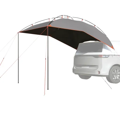 Tienda de Campaña Para Coche Impermeable Gris y Naranja