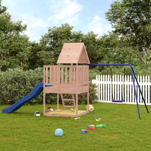 Parque Infantil de Exterior Madera Maciza Douglas