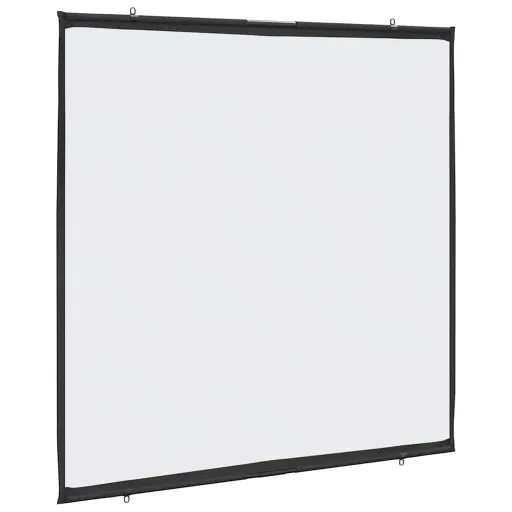 Pantalla de Proyección Colgante de Pared 72 Pulgadas 1:1