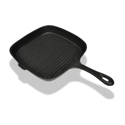 Sartén Parrilla de Hierro Fundido 24x23 cm