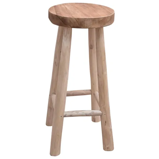 Taburete de Cocina de Madera de Teca