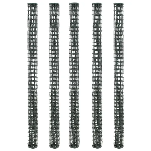 Malla Para Valla de Jardín HDPE 5 Unidades 1x1,2 m Verde