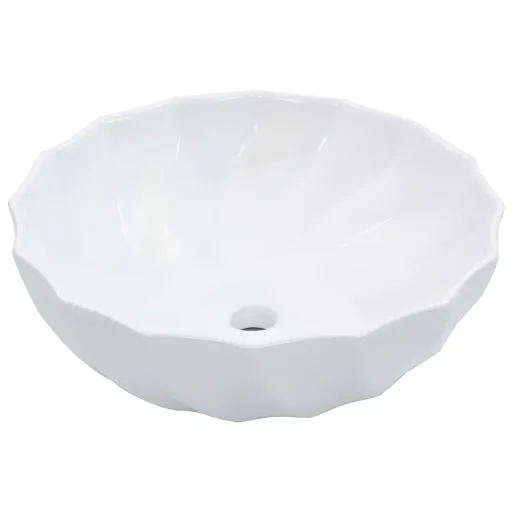 Lavabo 46x17 cm Cerámica Blanco