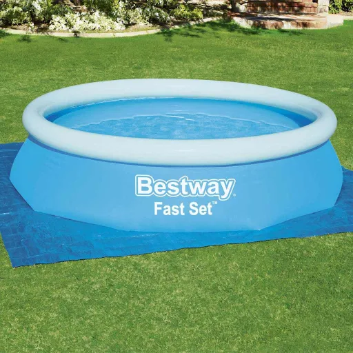 Bestway Cubierta de Suelo Para Piscina Flowclear 335x335 cm