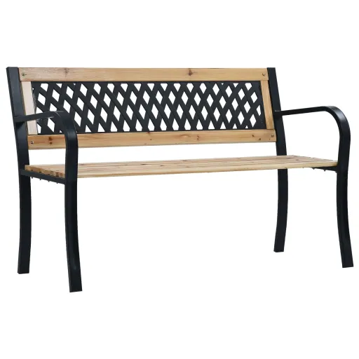 Banco de Jardín de Madera 120 cm
