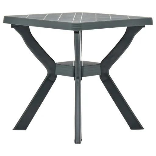 Mesa Bistro de Plástico Verde 70x70x72 cm