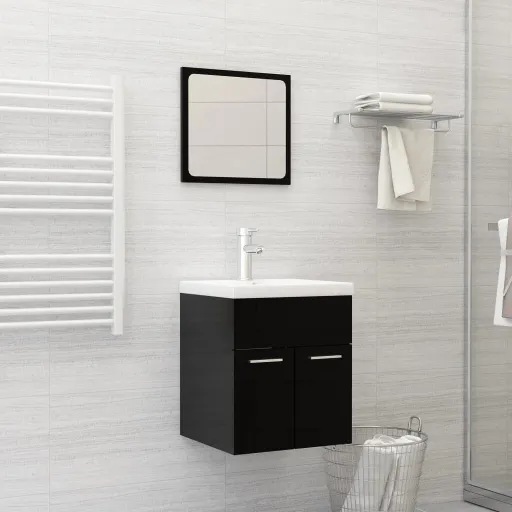 Lavabo Empotrado Con Grifo Cerámica Blanco 42x39x18 cm