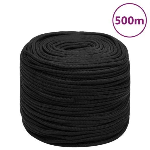 Cuerda de Barco Polipropileno Negro Intenso 10 mm 500 m
