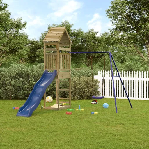 Parque Infantil de Exterior Madera de Pino Impregnada