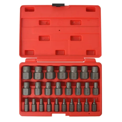 Juego de Extractores de Tornillos de Acero 10 Piezas