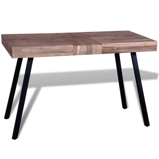 Mesita de Madera de Teca Reciclada