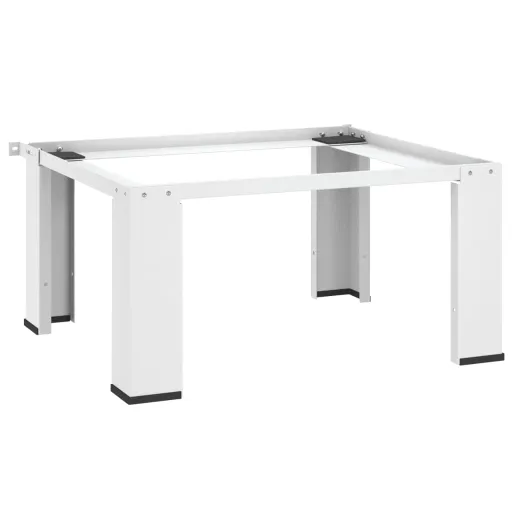Soporte Pedestal Para Lavadora Blanco