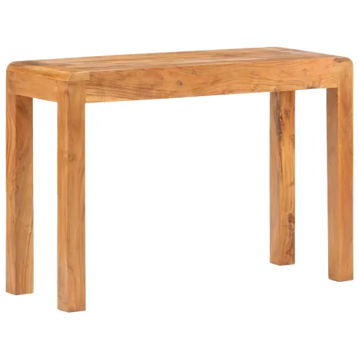 Mesa Consola Madera Maciza de Acacia Acabado Miel 110x40x76 cm