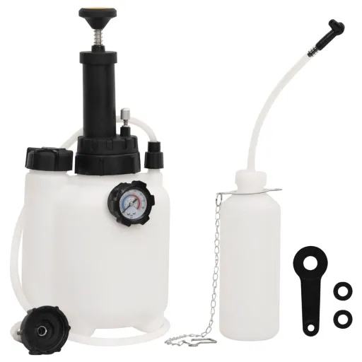 Purgador de Frenos Blanco y Negro 3 L