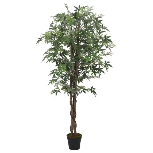 Arce Artificial Con 336 Hojas Verde 120 cm